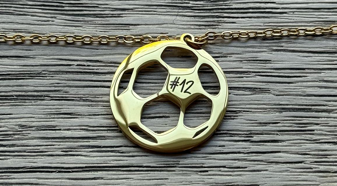 Soccer Necklace