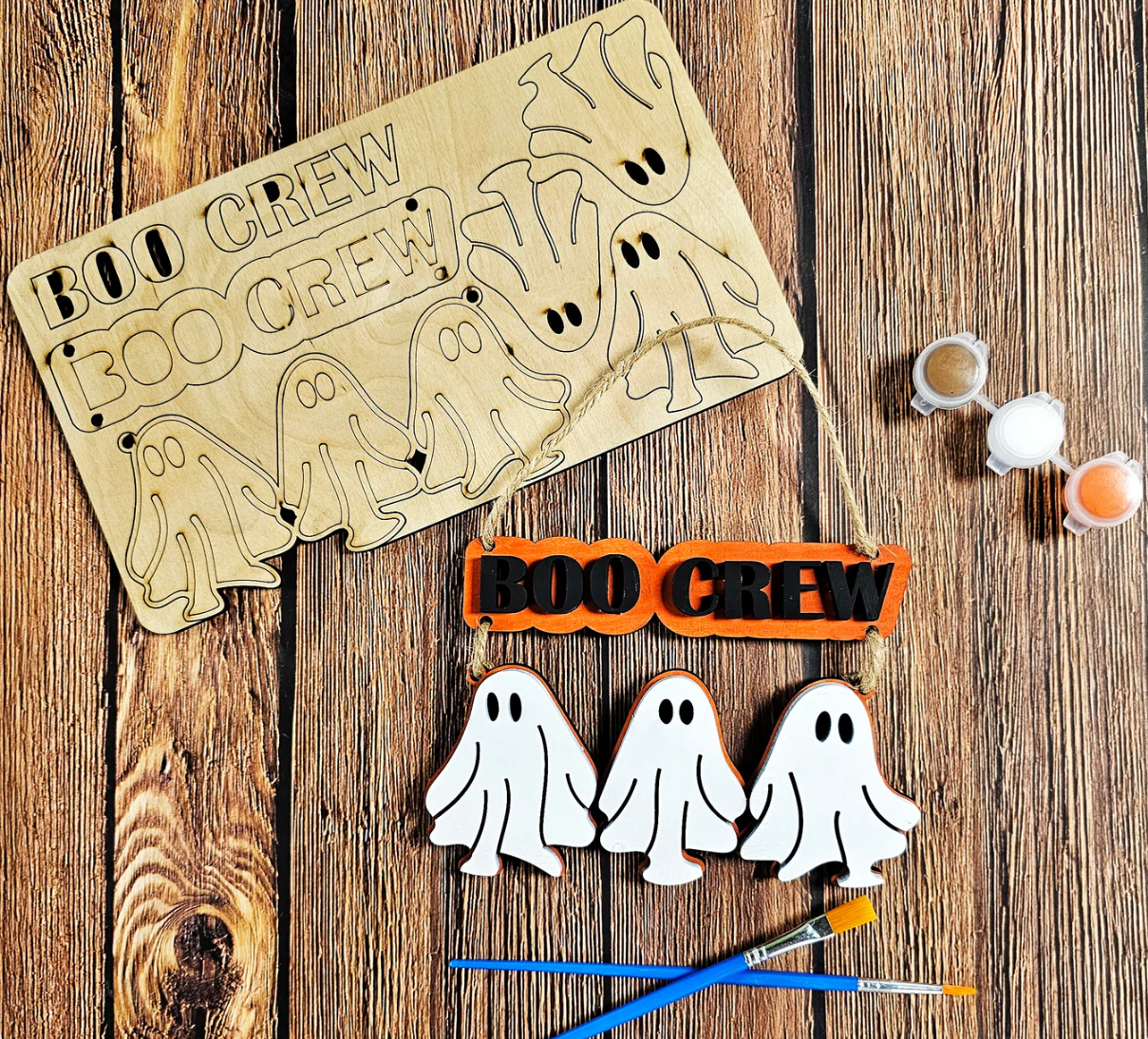 DIY Boo Crew Pop Out Kit